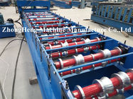 CNC Sheet Roof Panel Roll Forming Machine With Hydraulic Cutting Touch Screen