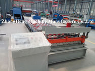 Colorful Metal Roofing Sheet Roll Forming Machine Q235 Computer Control