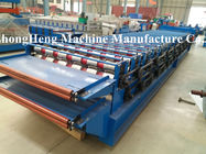 Double-corrugated Sheet Roofing Sheet Roll Forming Machine with protective cover