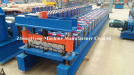 Metal Deck / Roofing Corrugated Sheet Roll Forming Machine Manual 0.3 - 0.8mm
