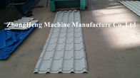 Galvanized / Aluminum Roof Sheet Glazed Tile Roll Forming Machine with two models
