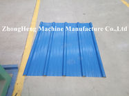 R Panel Roof Sheet Roll Forming Machine With Hydraulic Pump And Control Box