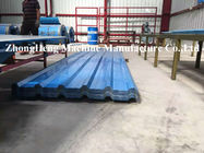 1000 Model Trapezoidal Shape Roofing Sheet Roll Forming Machine For 0.9mm Thickness Metal