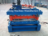 European Style Glazed Tile / Double Layer Roll Forming Machine For Partial Arc Color Steel Roof Tile