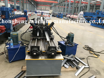 Double Section Stud And Track Roll Forming Machine With Packing Machine For Two Sections