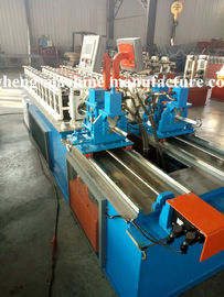 Precision 8-Pass Galvanized Steel Roll Forming Machine For Garage And Downpipe