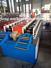 Precision 8-Pass Galvanized Steel Roll Forming Machine For Garage And Downpipe