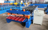 5.5kw Iron Roof Panel Roll Forming Machine With Decoiler And Runout Table