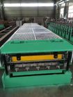 High Speed Heavy Duty Double Layer Roofing Sheet Roll Forming Machine 8-10m/Min