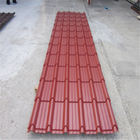 Customized Color Glaze Tile Metal Roof Roll Forming Machine PLC Control