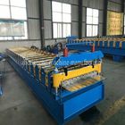 Galvanized Steel Zinc Roof Sheet Roll Forming Making Machine With CE Approved