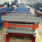 Electric Cutting Metal Double Layer Roofing Sheet Roll Forming Machine With CE