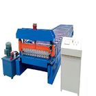 Gear Drive Roofing Sheet Roll Forming Machine High Forming Machine 30-35 m / min