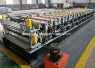 Automatic Galvanized Roofing Sheet Roll Forming Machine With 18 Row Rollers