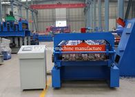Steel Structure Floor Decking Forming Machine Automatic With Hydraulic Cutter