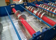 Steel Structure Floor Decking Forming Machine Automatic With Hydraulic Cutter