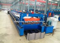 Floor Deck Roll Forming Machine 380V/50Hz/3Phase, 4.5T Weight, Chain Drive