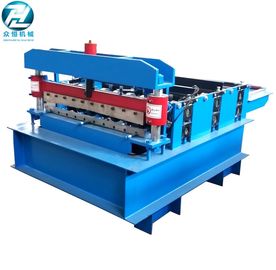 Custom Roll Forming Machine With 8 Passes Galvanized Steel Sheet Max 200Mm Feeding