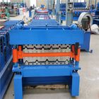 Low Noise Double Layer Roll Forming Machine For Trapezoidal Tile / Sheet Roof / Wall Panel