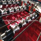 Color Steel Plate Rolling Machine , Aluminium Glazing Roof Tile Roll Forming Machine 18 Rows