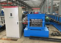 Steel Highway Guardrail Forming Machine Plc Control With 3 - 4mm Thickness
