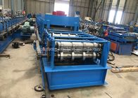 Highway Safety W Beam Guardrail Roll Forming Machine With Punching Devices