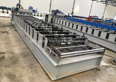 Trapezoidal Roof Glazed Tile Roll Forming Machine For Construction Material