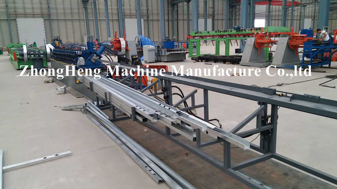 380v PLC Automatic Stud And Track Roll Forming Machine For C / U profile