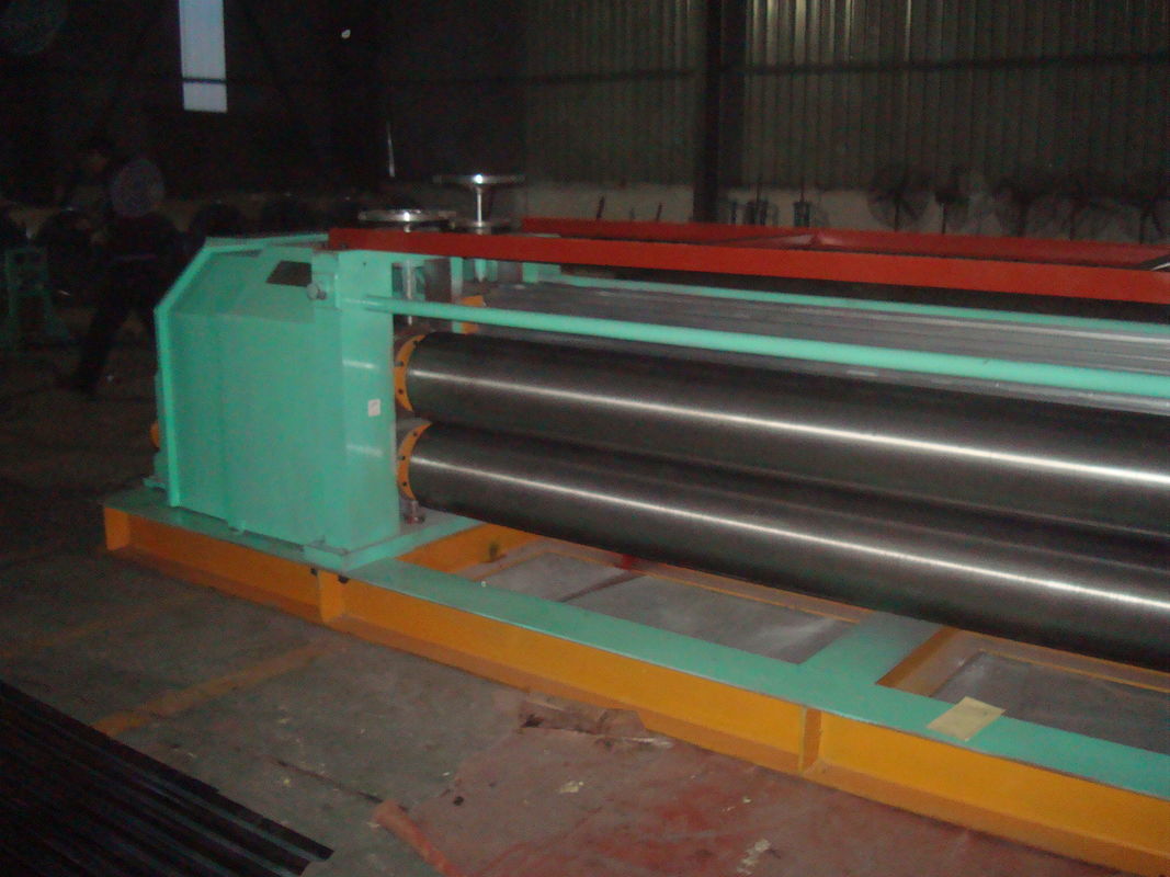 Colour Steel Corrugated Roll Forming Machine / Sheet Making Machine 7.5 kw 8T