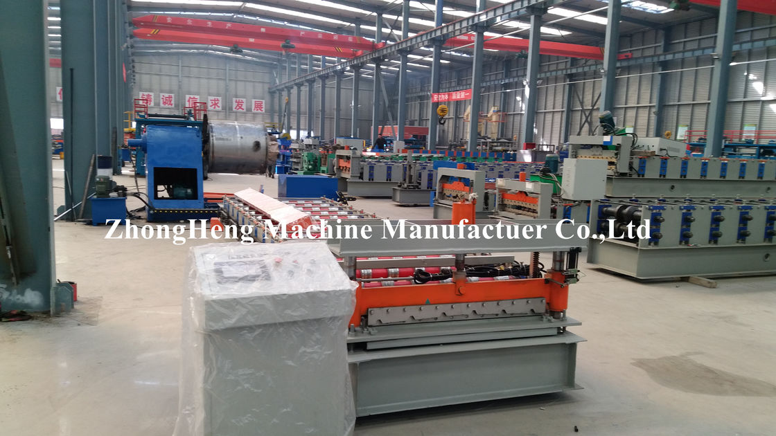 Aluminum Panel Roofing Sheet Roll Forming Machine with voltage  220 V 50hz