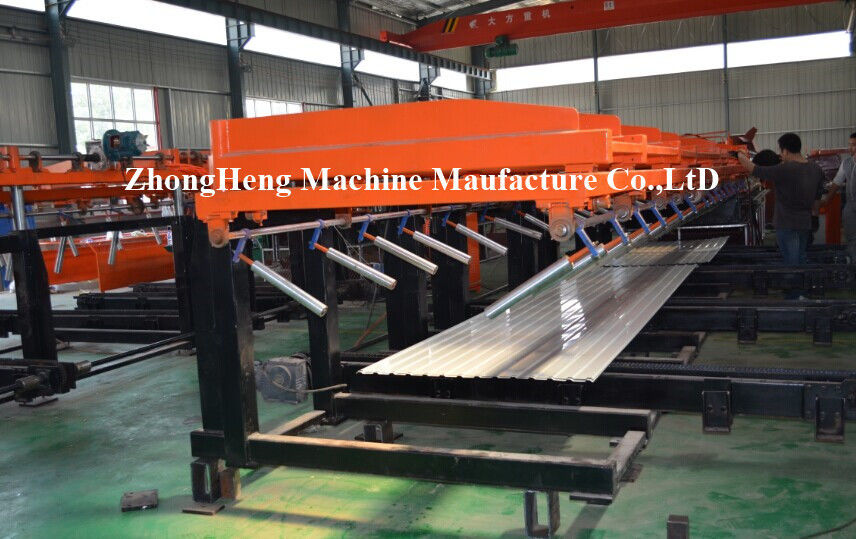 Pneumatic Air Pressure Control Automatic Stacker Machine For Wall Panel Collect