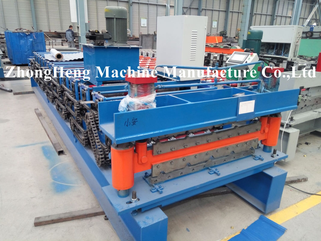 Roof / Roofing Sheet Roll Forming Machine 50Hz Wall Panel Roll Forming Equipment
