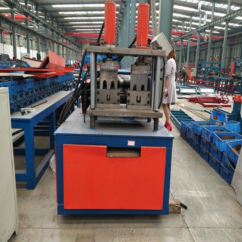 Automatic C Z Purlin Roll Forming Machine with Mitsubishi PLC 1.5mm - 3.0mm