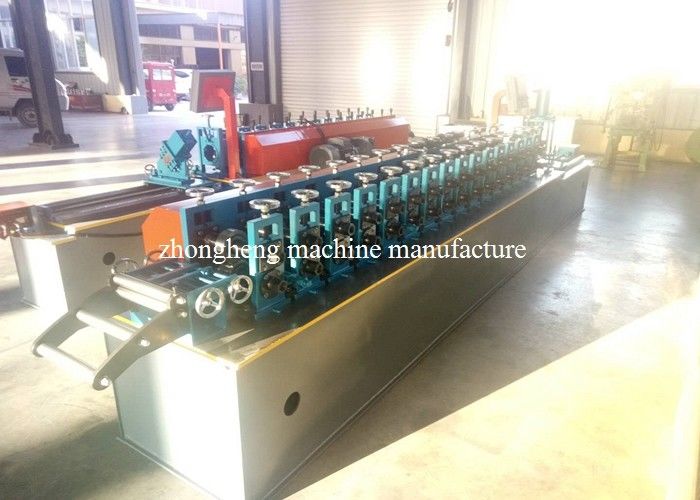 Window Box Metal Section Galvanized steel Roll Forming Machine For 1.2mm SS