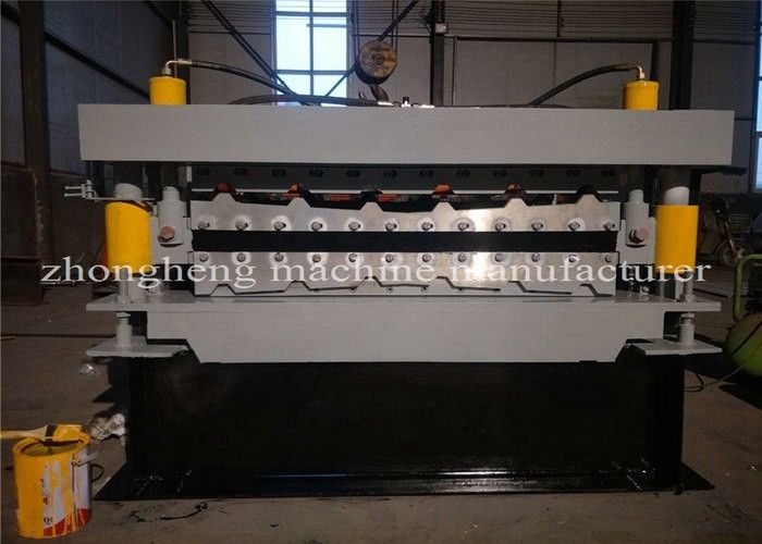 Commecial Cladding R Panel Roofing Sheet Roll Forming Machine Two Deck