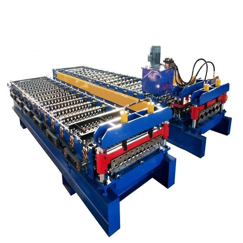Steel Profile Roofing Corrugated Sheet Roll Forming Machine corrugated sheet roll forming machine
