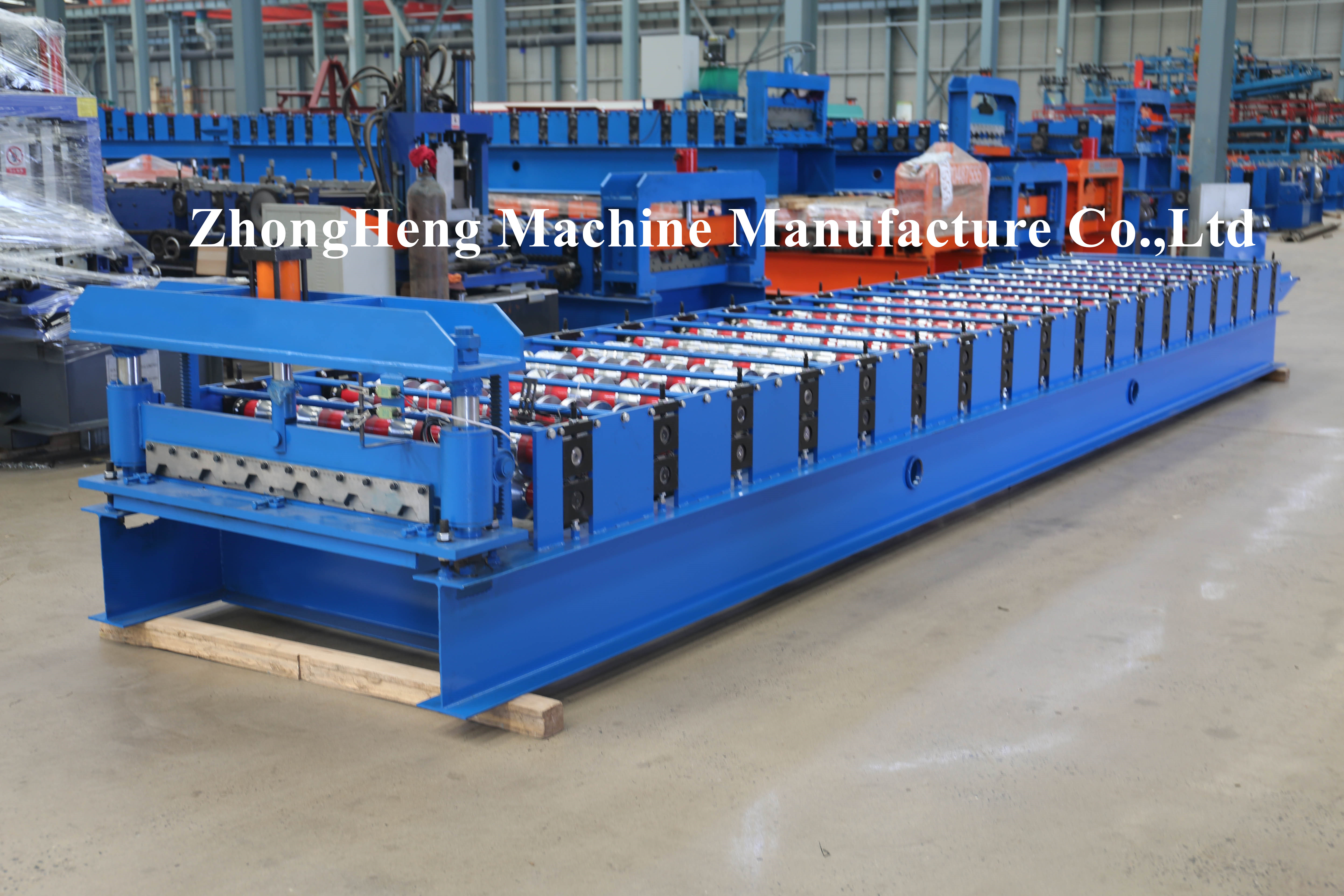 914 /1000/1200/1250 Kinds Of Roof Sheet Roll Forming Equipment For Wearhourse Builder