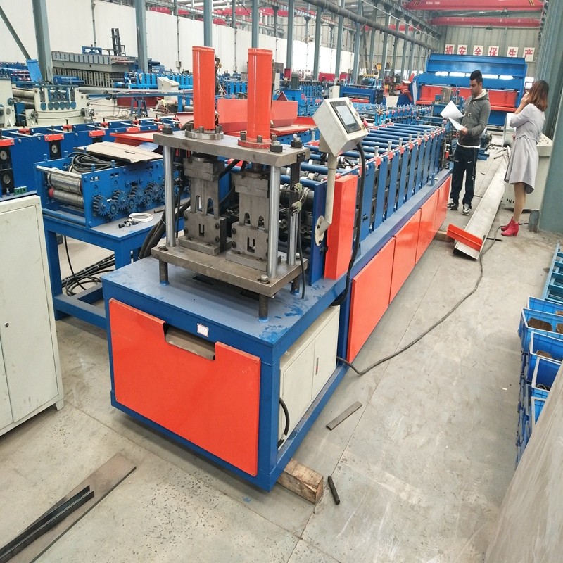 Automatic Arch Sheet Roll Forming Machine For Purlin / Thick Building Material